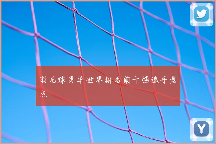 羽毛球男单世界排名前十强选手盘点