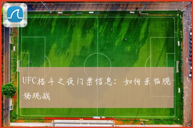 UFC格斗之夜门票信息：如何亲临现场观战