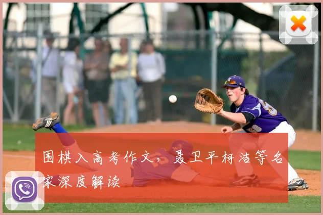 围棋入高考作文，聂卫平柯洁等名家深度解读