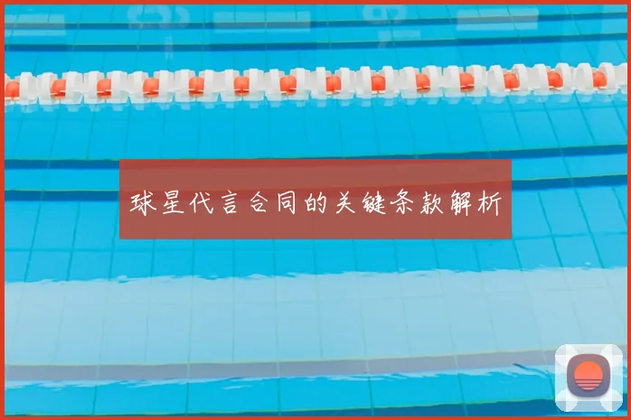 球星代言合同的关键条款解析