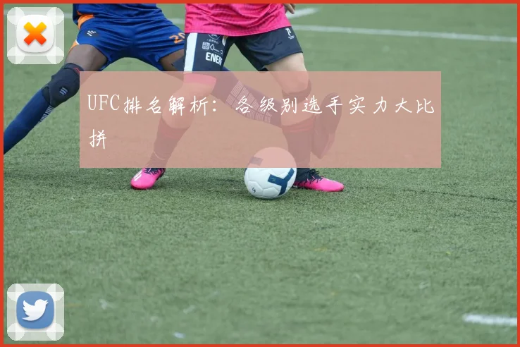 UFC排名解析：各级别选手实力大比拼