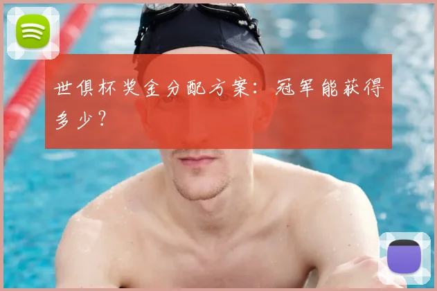 世俱杯奖金分配方案：冠军能获得多少？