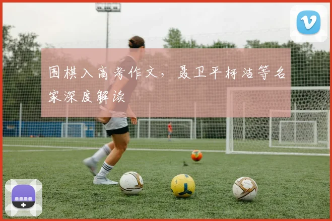 围棋入高考作文,聂卫平柯洁等名家深度解读
